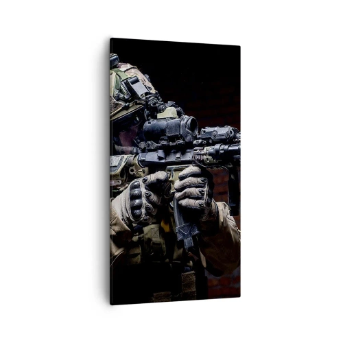 Schilderen op canvas - Dodelijk effectief - 55x100 cm