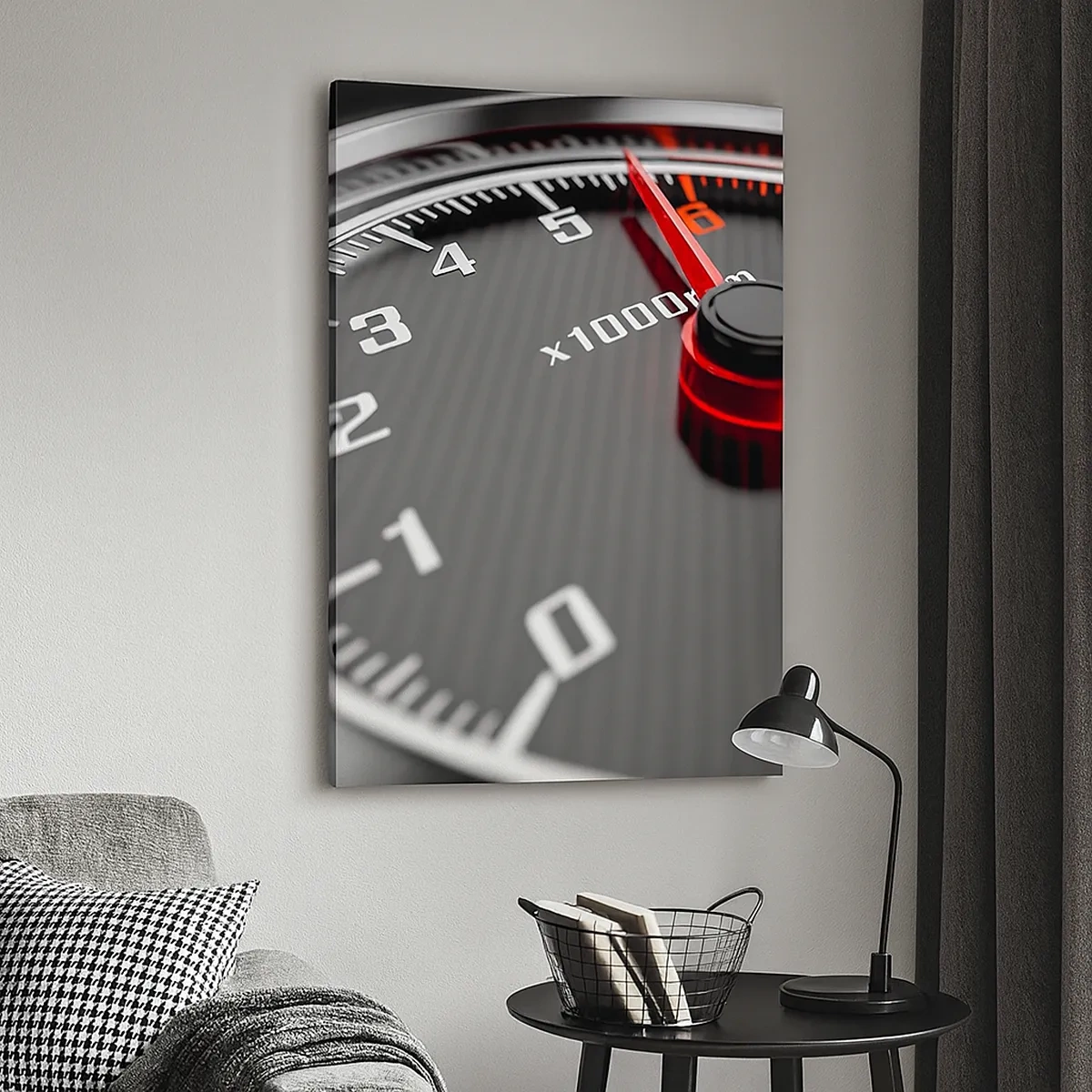 Schilderen op canvas - Geef vol gas - 50x70 cm