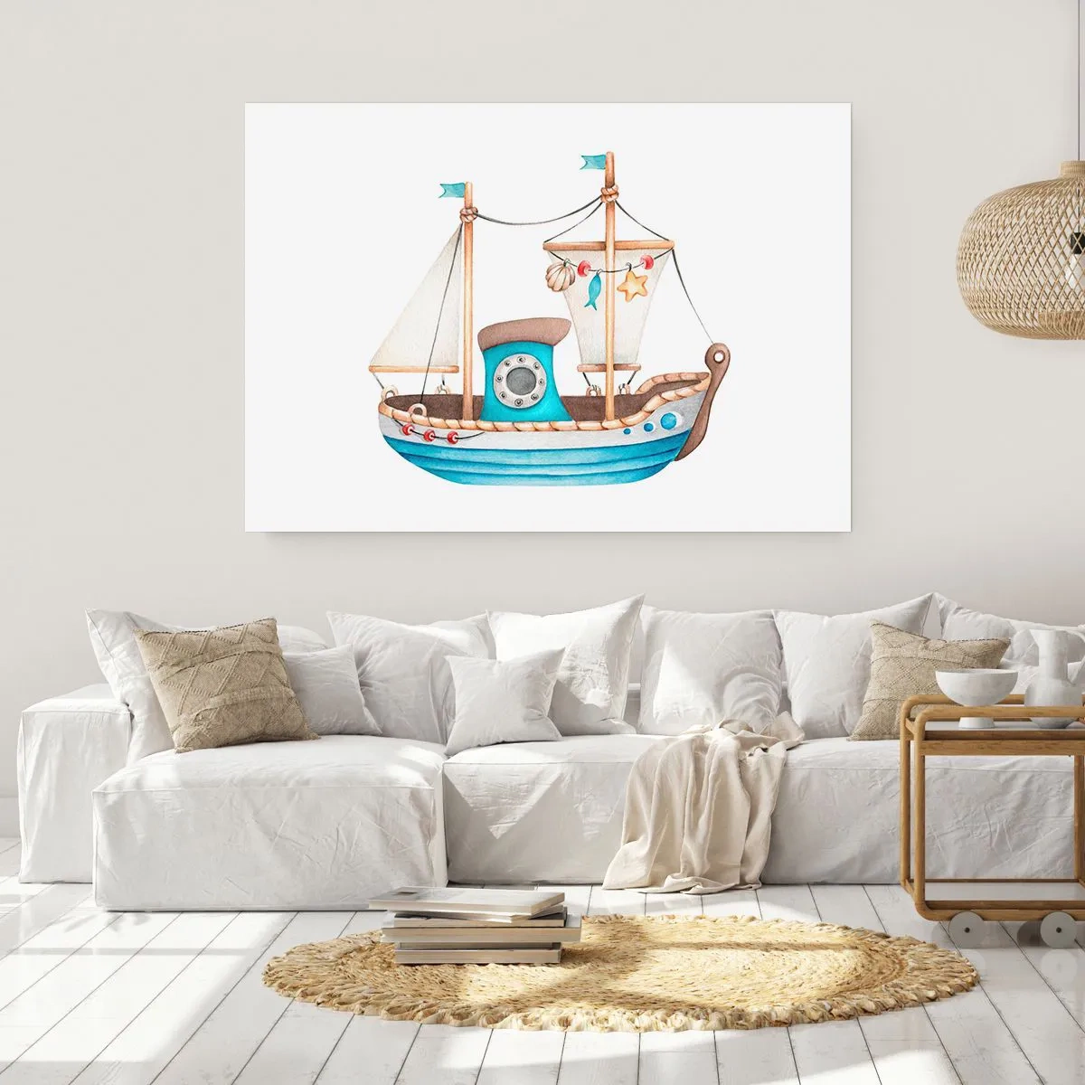 Poster - Ahoi, avontuur! - 40x30 cm