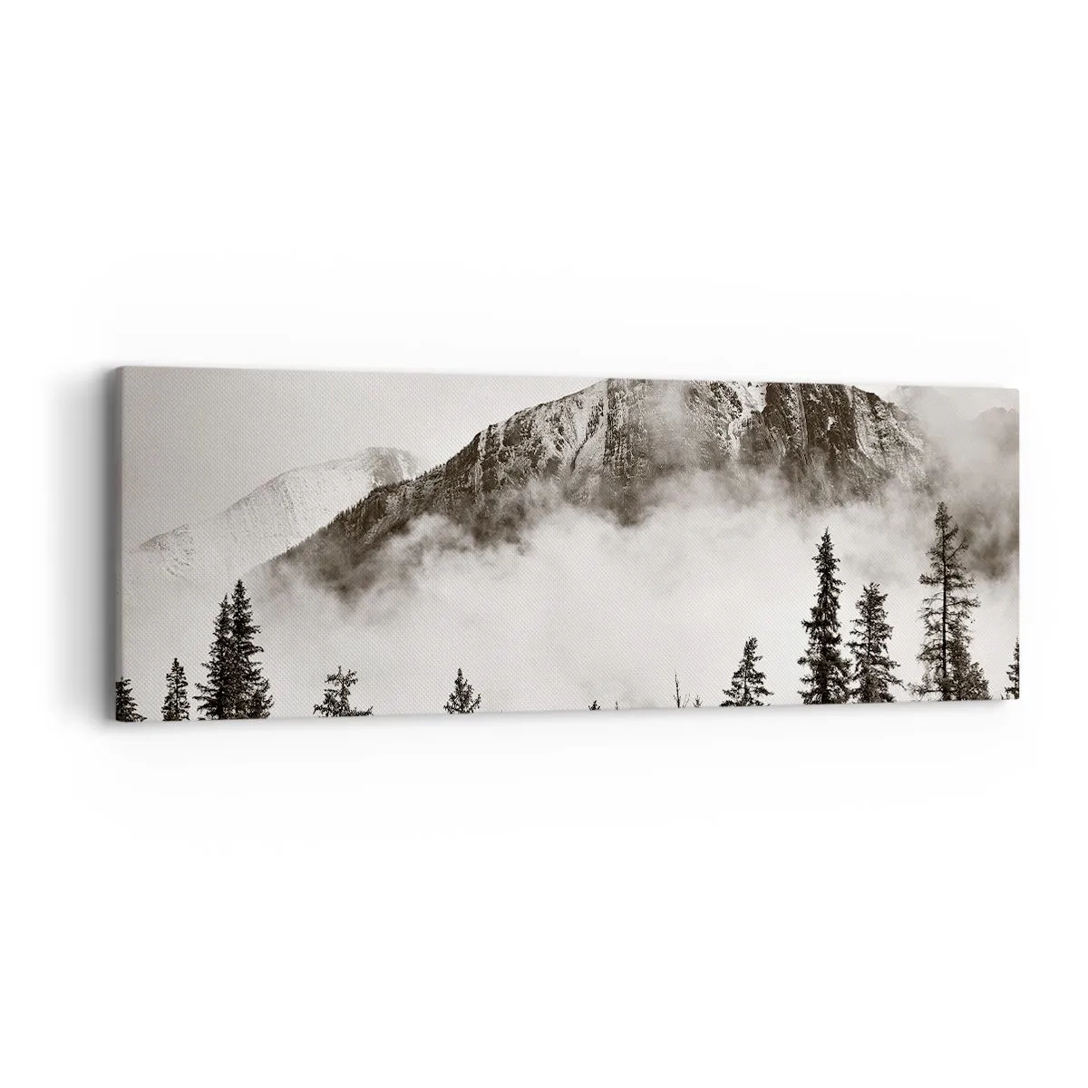 Schilderen op canvas - Granieten liniaal - 90x30 cm