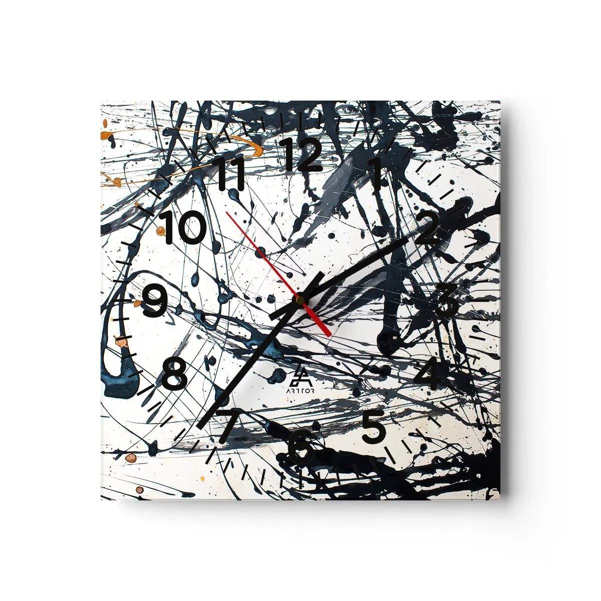 Wandklok - Klok - Zin of geen zin? - 40x40 cm