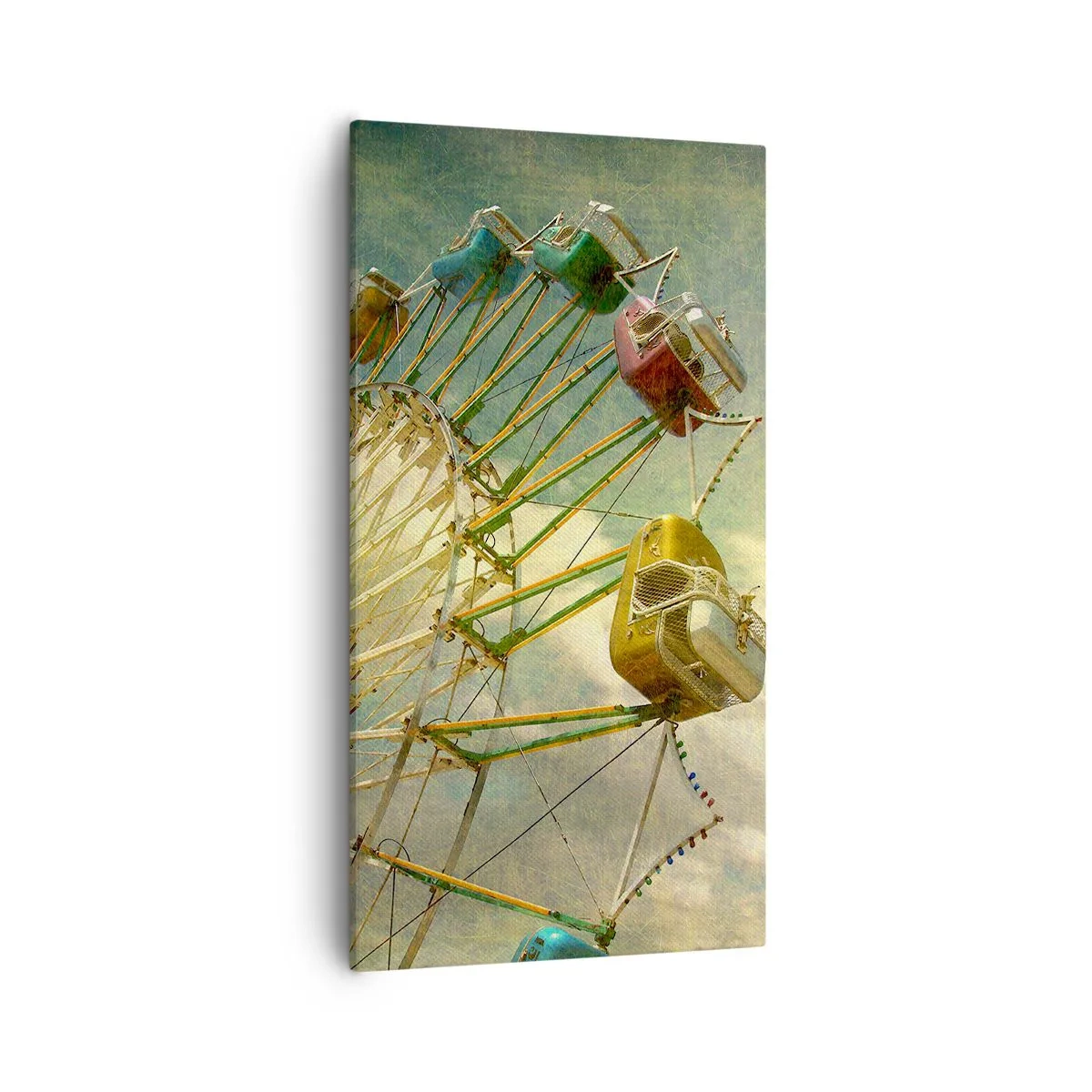 Schilderen op canvas - Het zal zo zijn, het zal leuk zijn..., - 55x100 cm