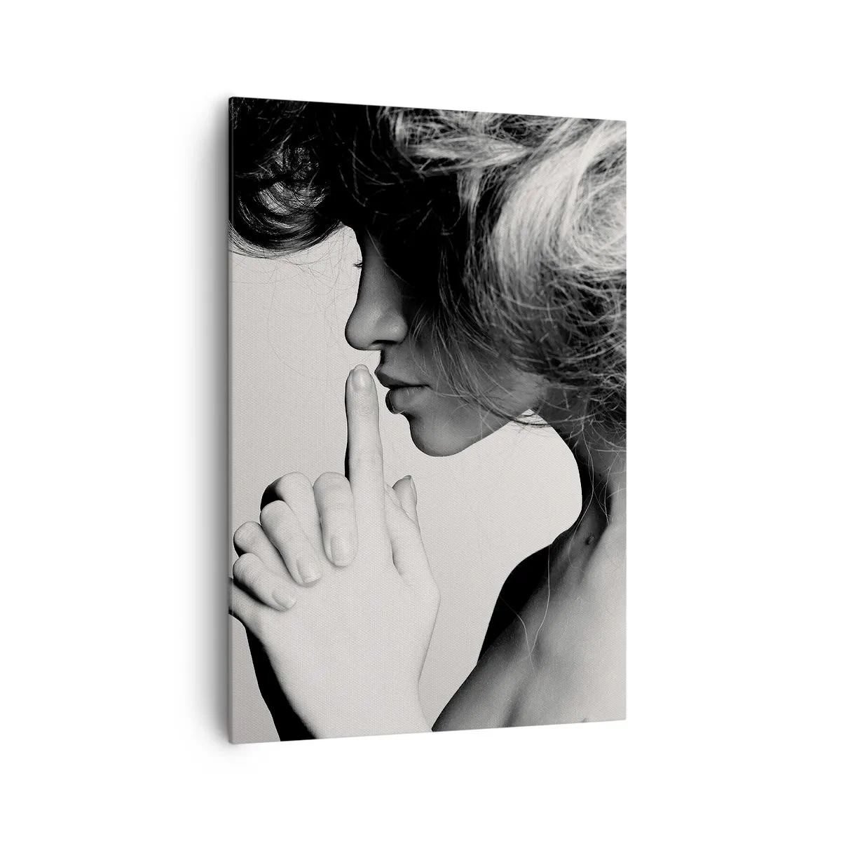 Schilderen op canvas - Luisteren naar zichzelf - 70x100 cm