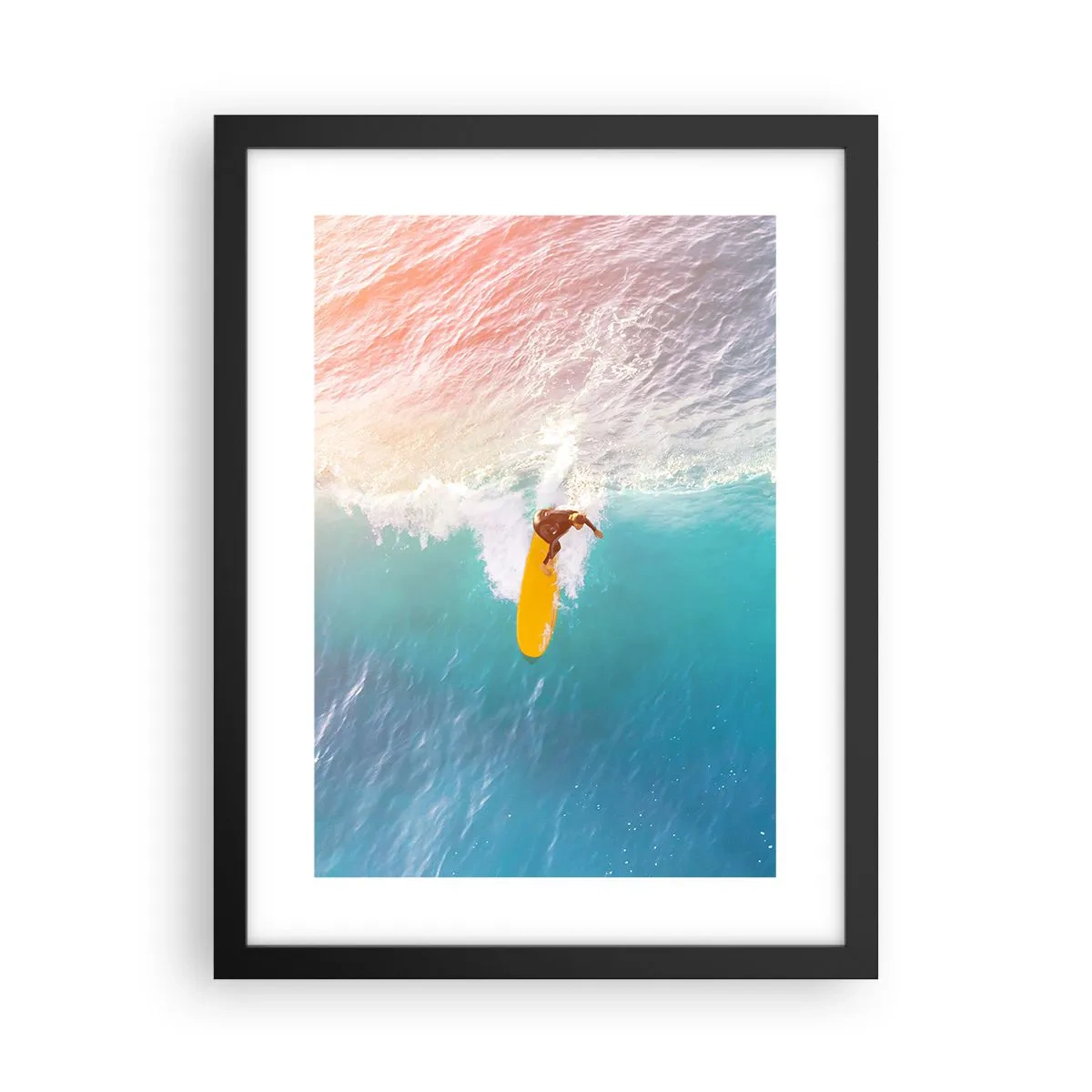Poster in een zwarte lijst - De oceaanruiter - 30x40 cm