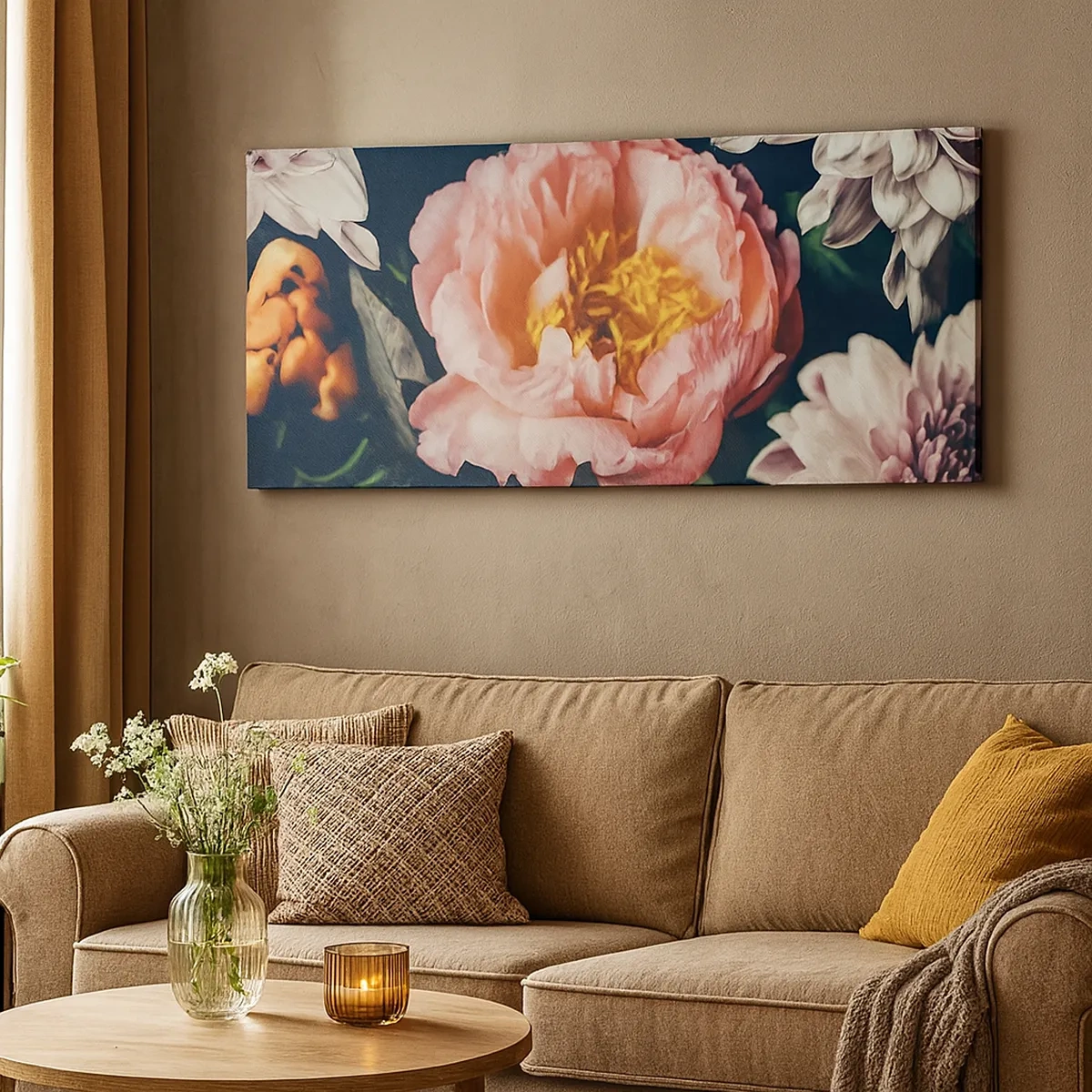 Schilderen op canvas - Met barokke pracht - 30x30 cm