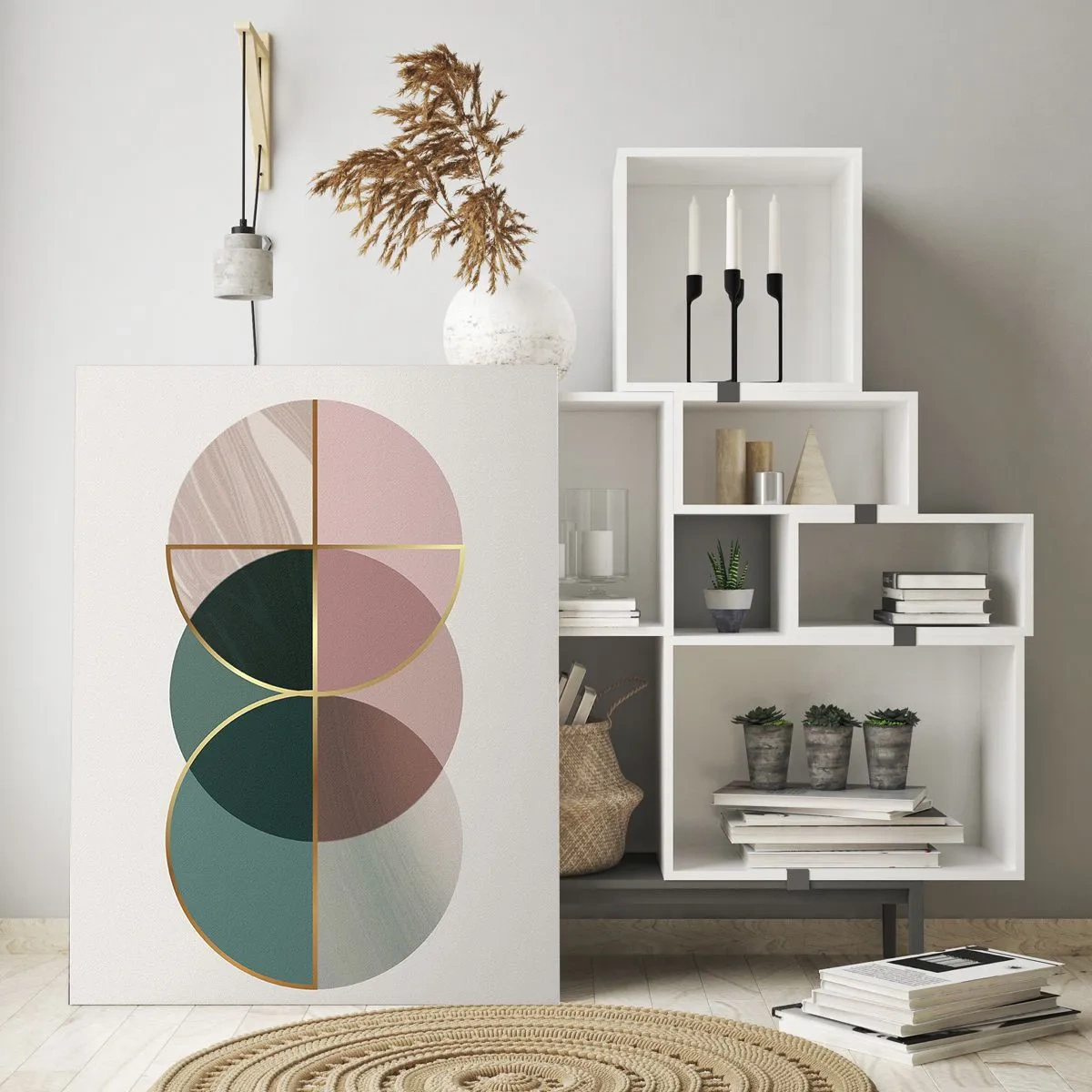Schilderen op glas - Wiel voor wiel... - 50x70 cm
