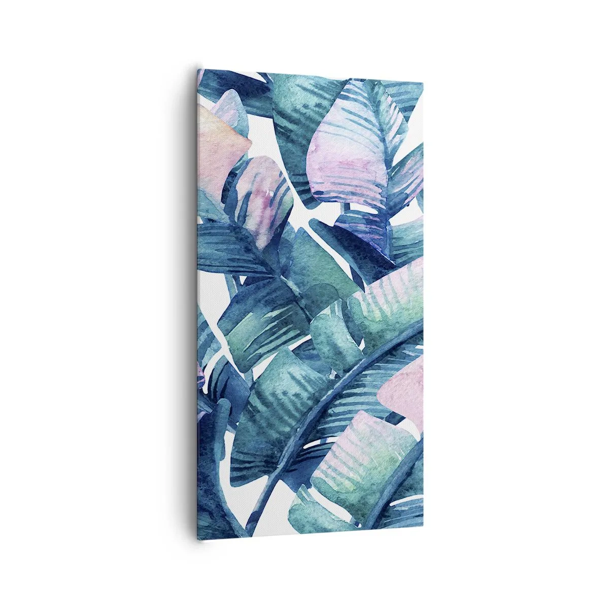 Schilderen op canvas - In een bananenboomgaard - 65x120 cm