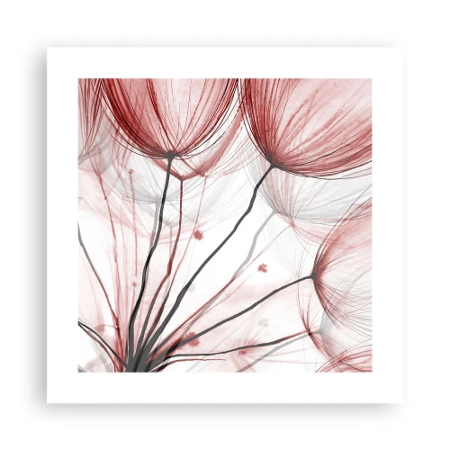 Poster - Vóór het vertrek - 40x40 cm