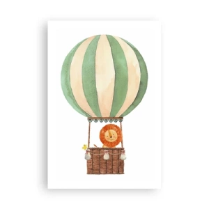 Poster - Leons reizen - 61x91 cm