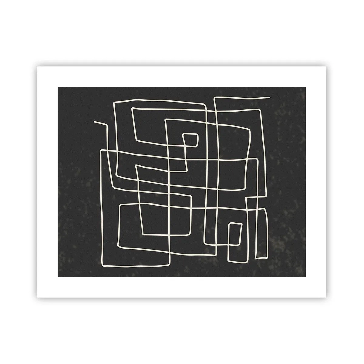 Poster - Niet zo eenvoudig - 50x40 cm