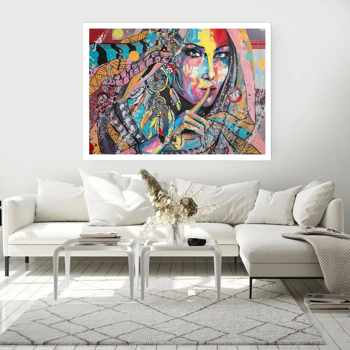 Poster - Zwijg totdat je het begrijpt - 40x30 cm