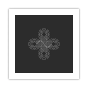 Poster - In de Keltische geest - 40x40 cm