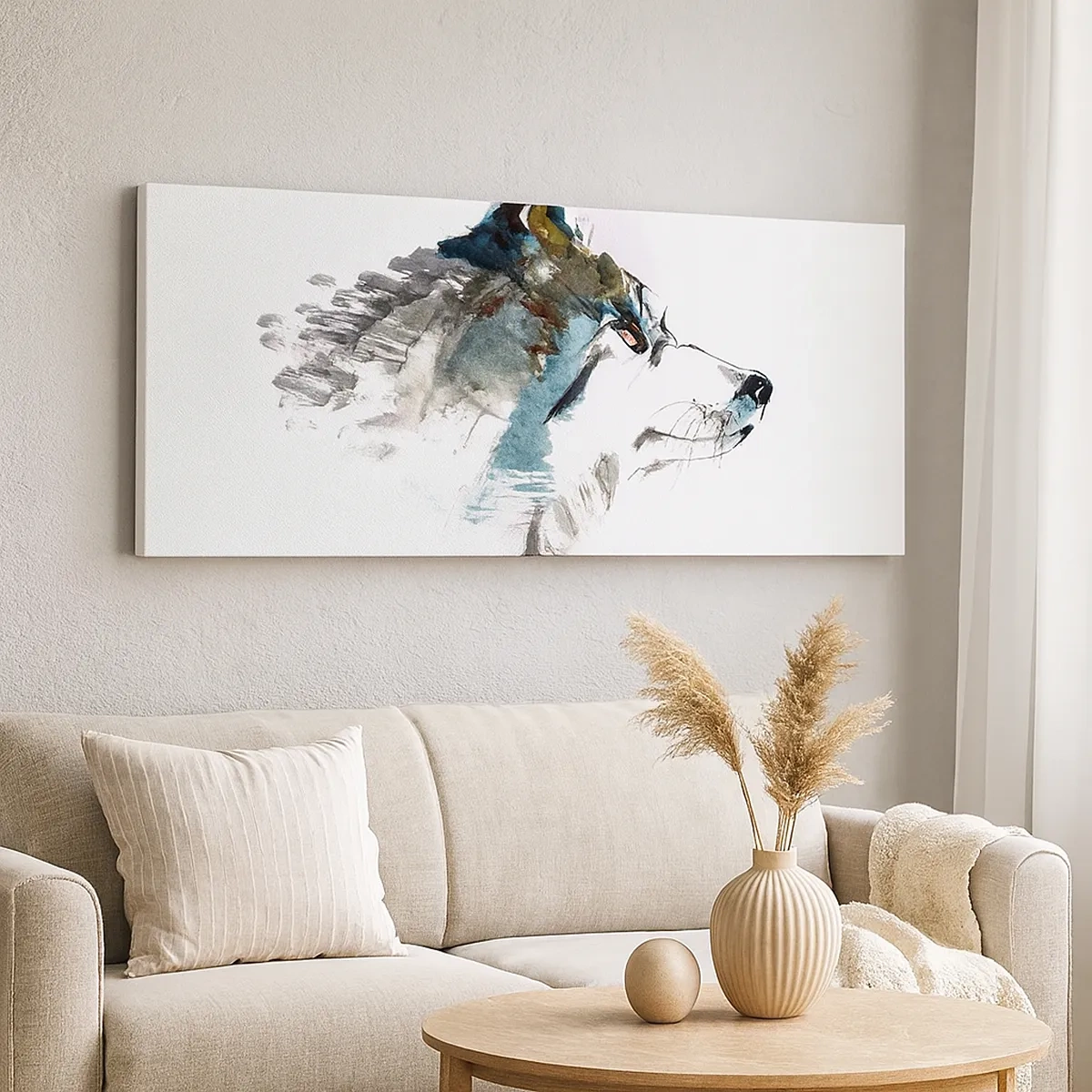 Schilderen op canvas - Als we het over de duivel hebben - 30x30 cm