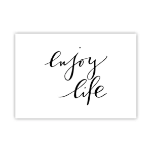 Poster - Niets aan toe te voegen… - 100x70 cm