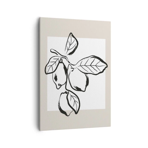 Schilderen op canvas - Waar de citroen rijpt... - 50x70 cm