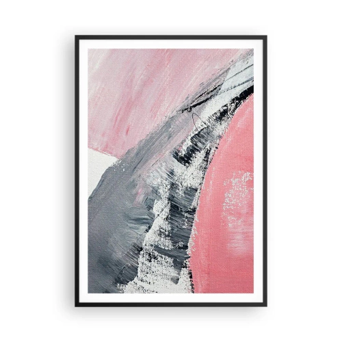 Poster in een zwarte lijst - Bijpassende compositie - 70x100 cm