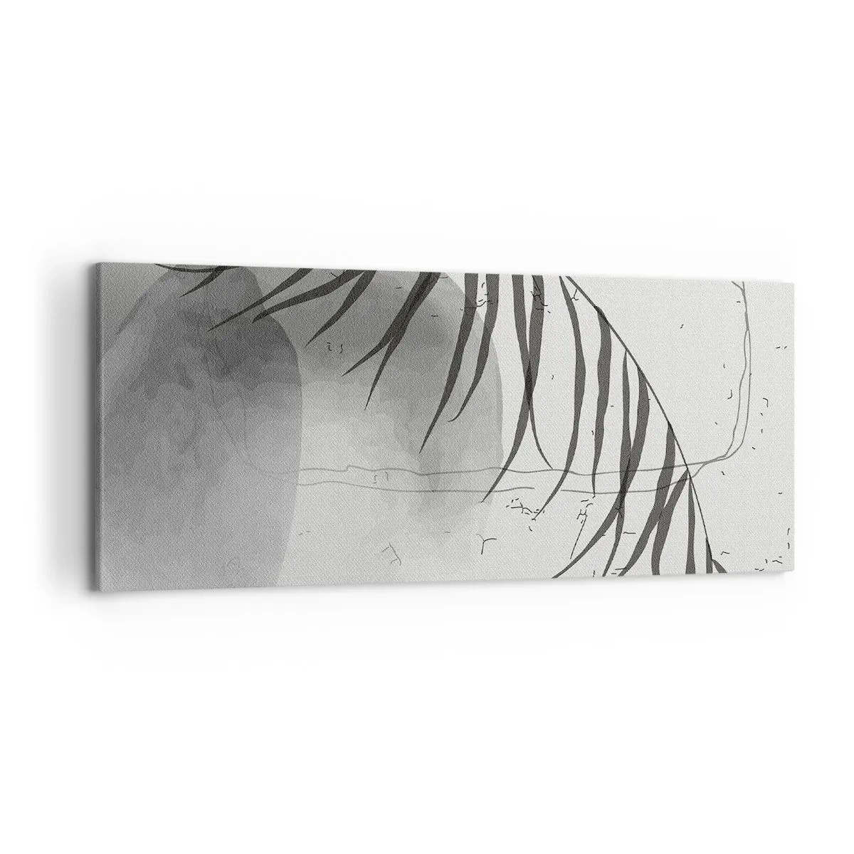 Schilderen op canvas - Het subtiele exotisme van de natuur - 120x50 cm