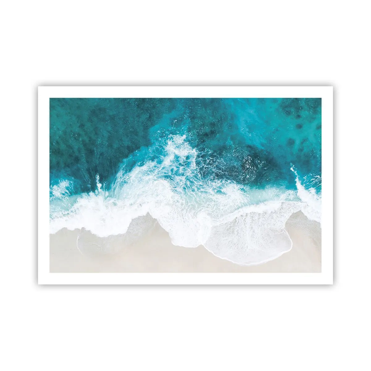 Poster - Natuurlijke streling - 91x61 cm