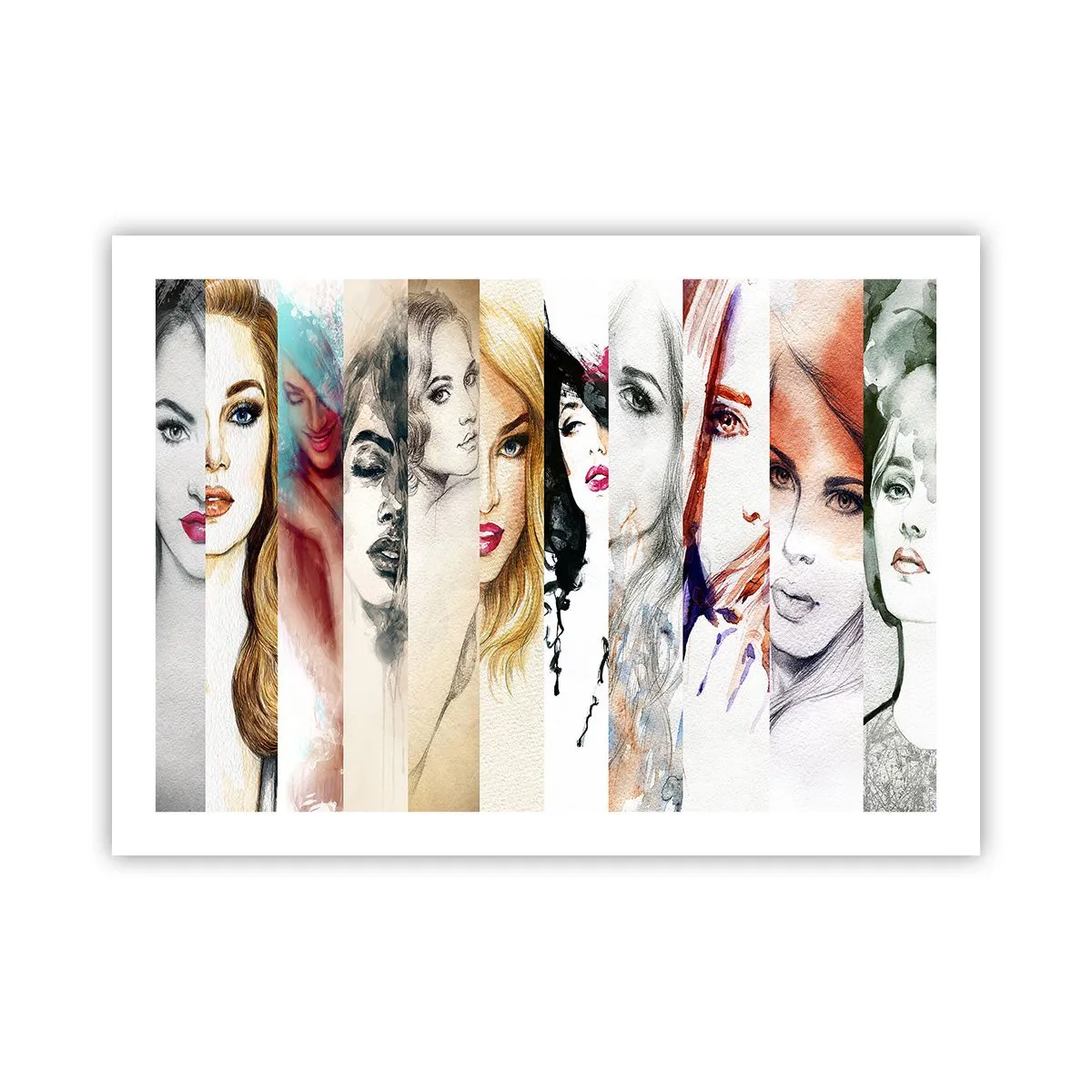 Poster - En jij bent het altijd - 70x50 cm