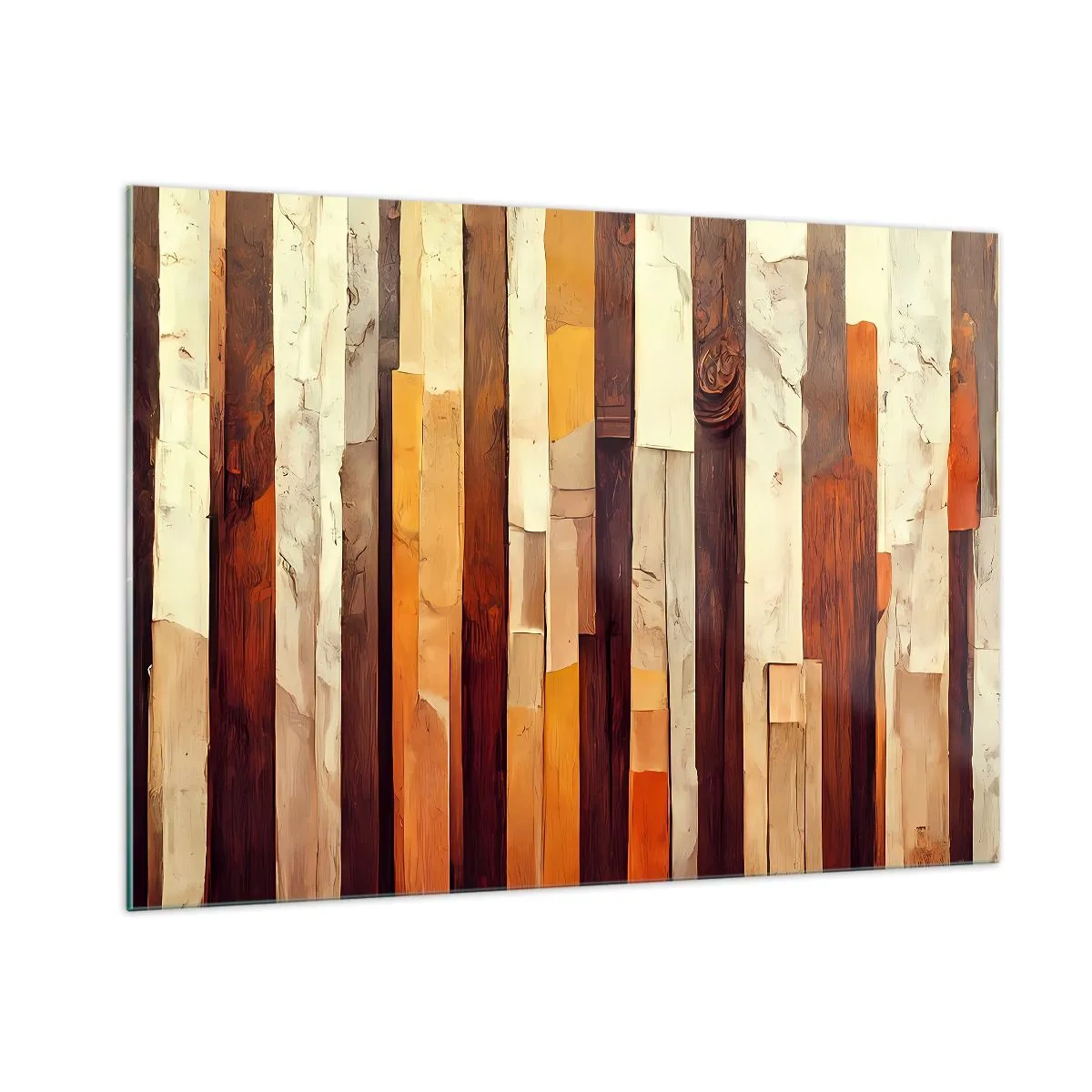 Schilderen op glas - Anthem van de bosbomen - 100x70 cm