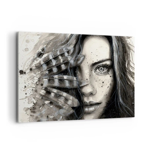 Schilderen op canvas - Wilde schoonheid - 120x80 cm