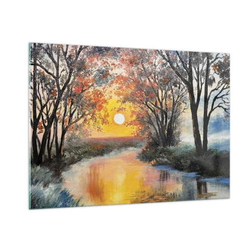 Schilderen op glas - Herfst vibes - 100x70 cm