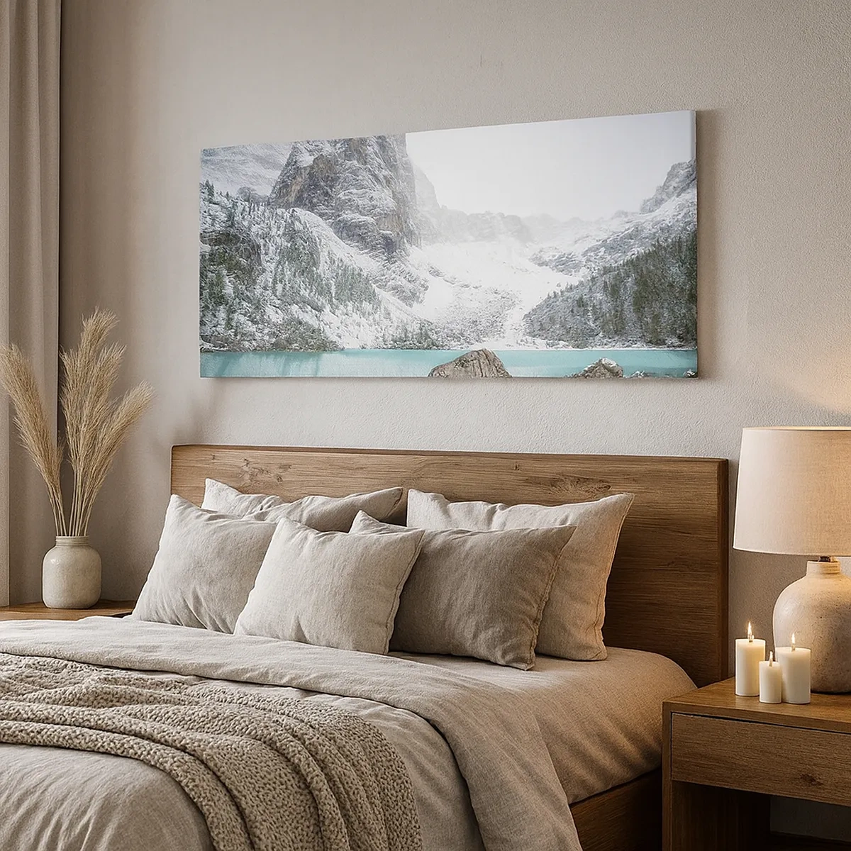 Schilderen op canvas - Bewakend - 30x30 cm