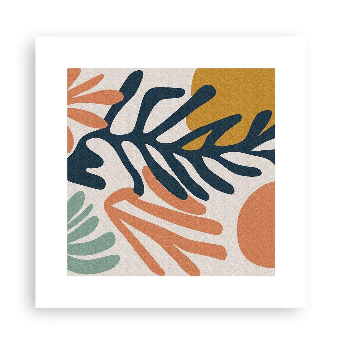 Poster - Koraalzeeën - 30x30 cm