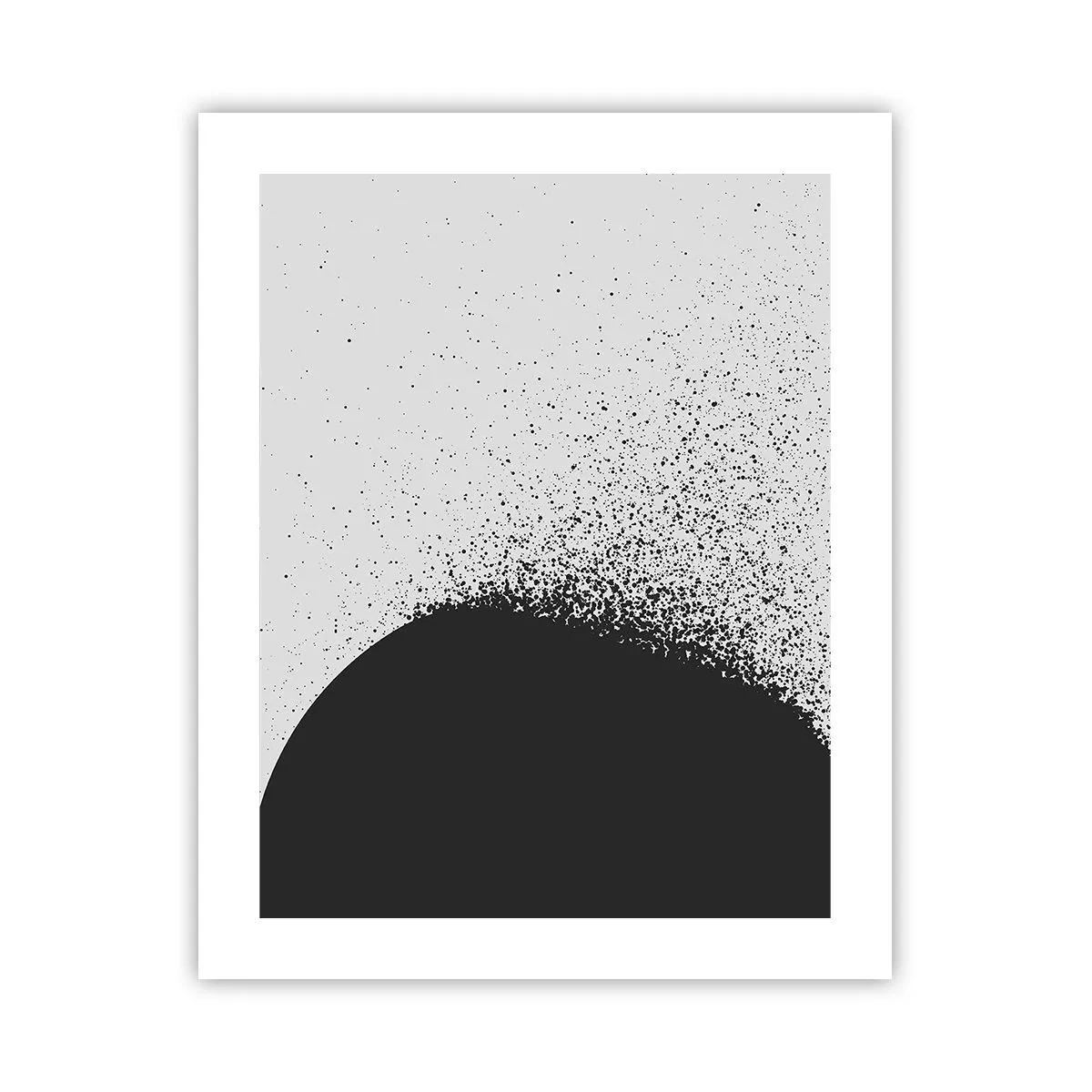 Poster - Beweging van moleculen - 40x50 cm