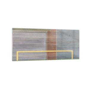 Schilderen op glas - Eenvoudig en rustig - 120x50 cm