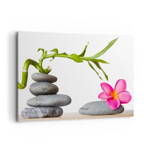 Schilderen op canvas - Kleuren van leven en duur - 120x80 cm