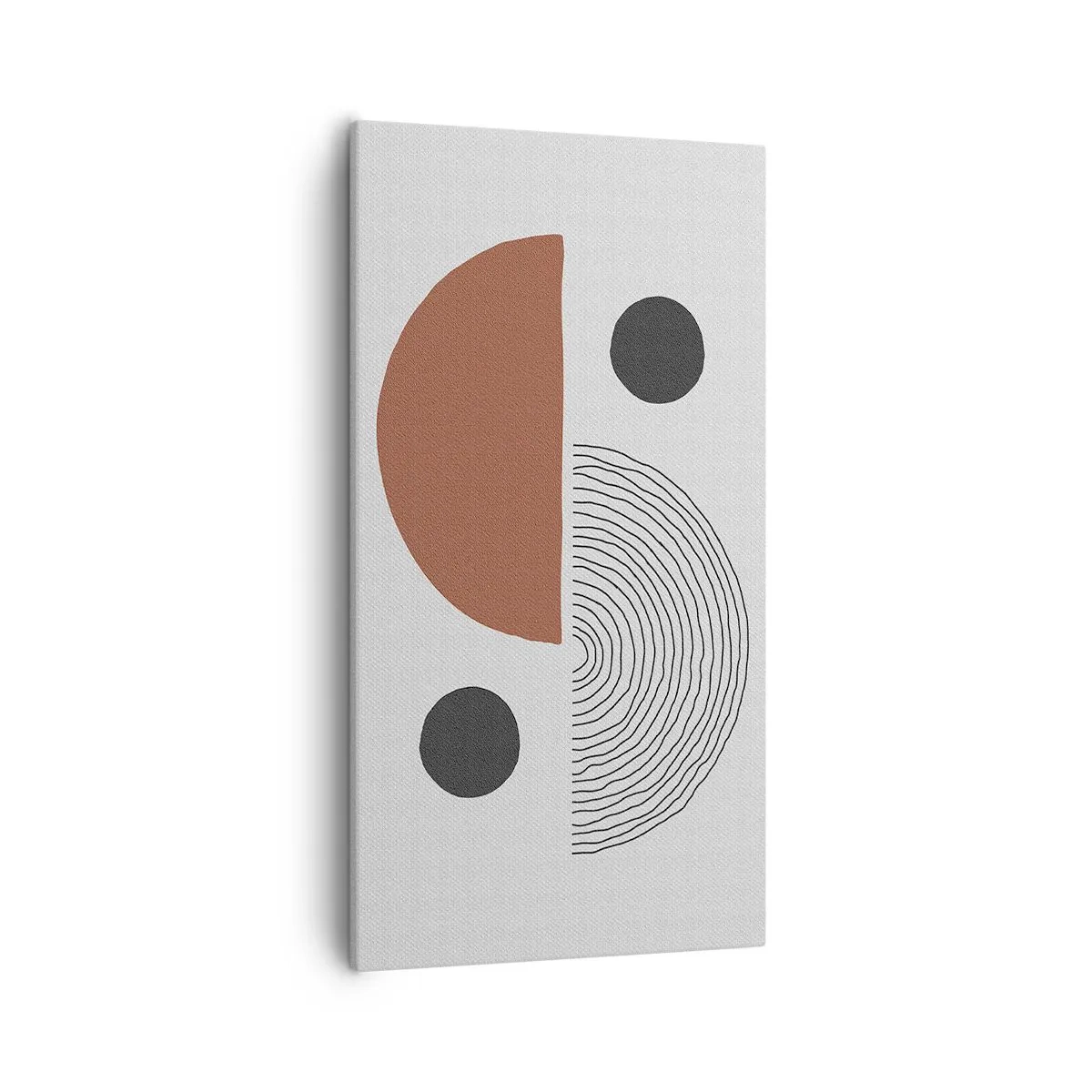 Schilderen op canvas - Perfectie van het wiel - 55x100 cm