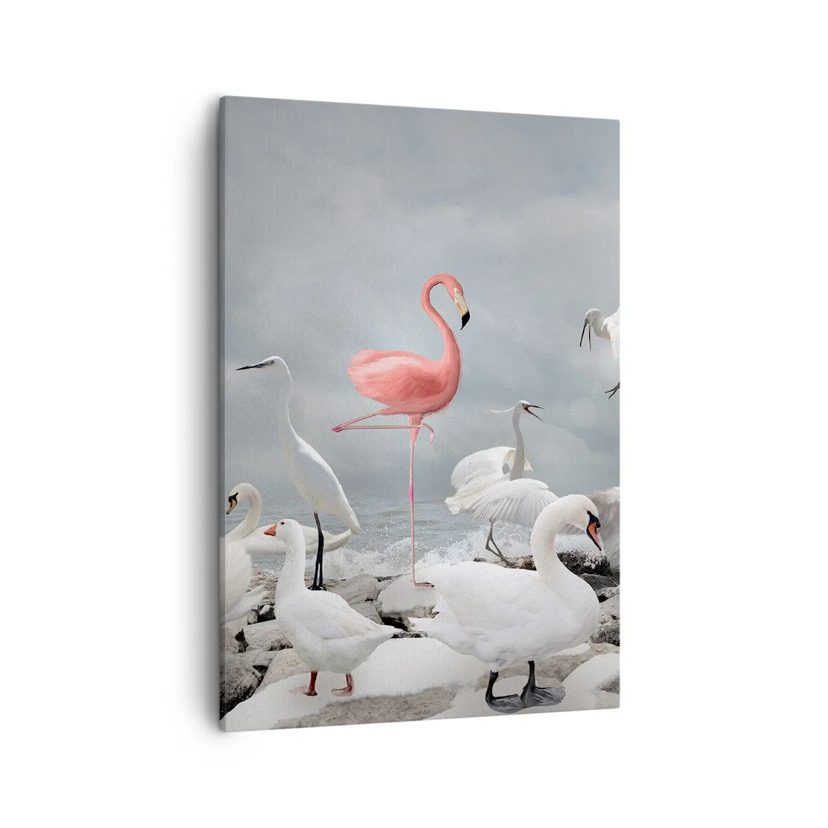 Schilderen op canvas - Hoe ben ik hier terecht gekomen? - 50x70 cm