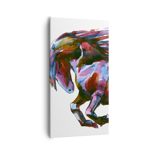 Schilderen op canvas - In vervoering - 55x100 cm