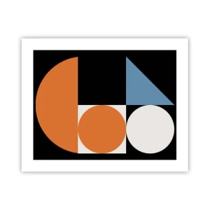 Poster - Dacht lay-out - 50x40 cm