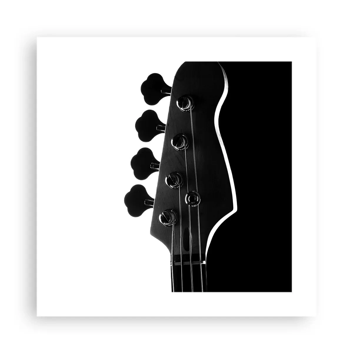 Poster - Rock stilte - 40x40 cm