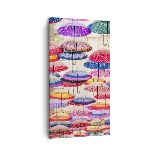 Schilderen op canvas - Stadsweide - 45x80 cm