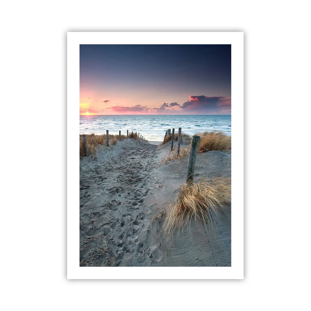 Poster - Je liet een regenboog van licht stralend... - 50x70 cm