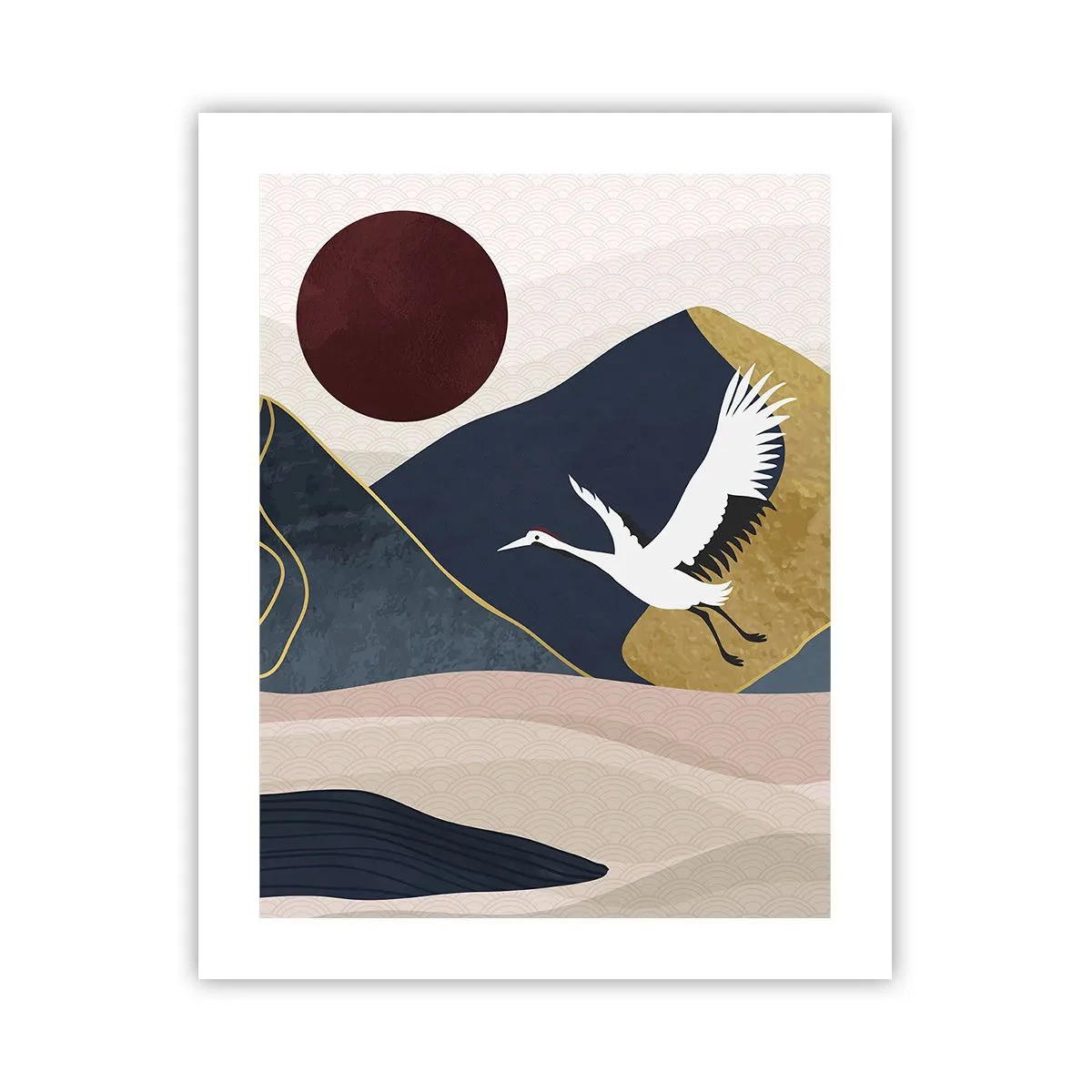 Poster - Het is weer een dag GEGAAN - 40x50 cm