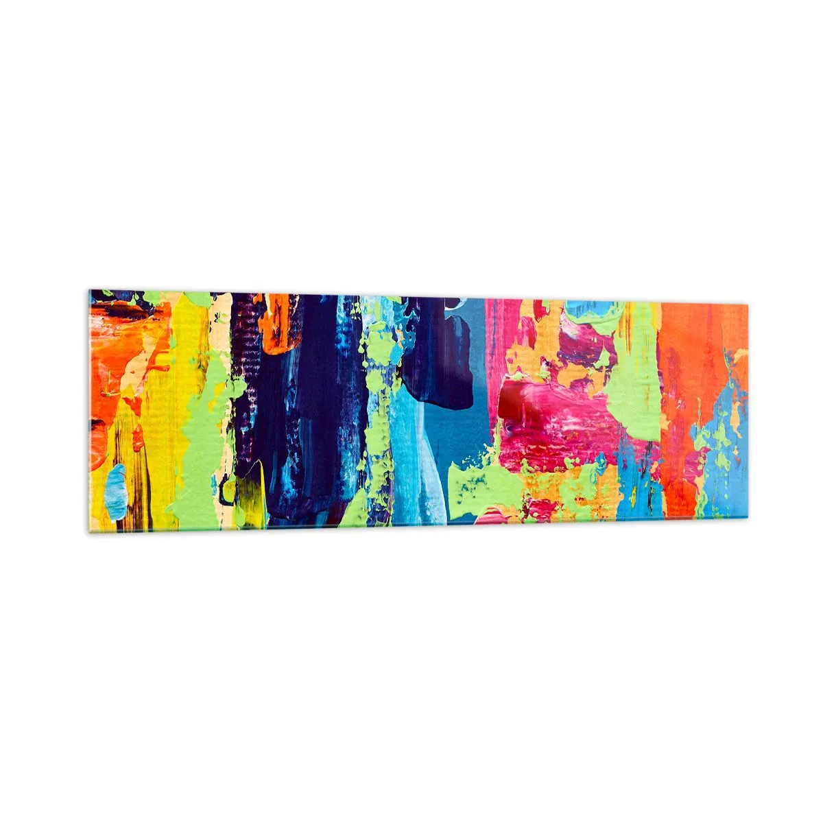 Schilderen op glas - Het leven is mooi! - 160x50 cm