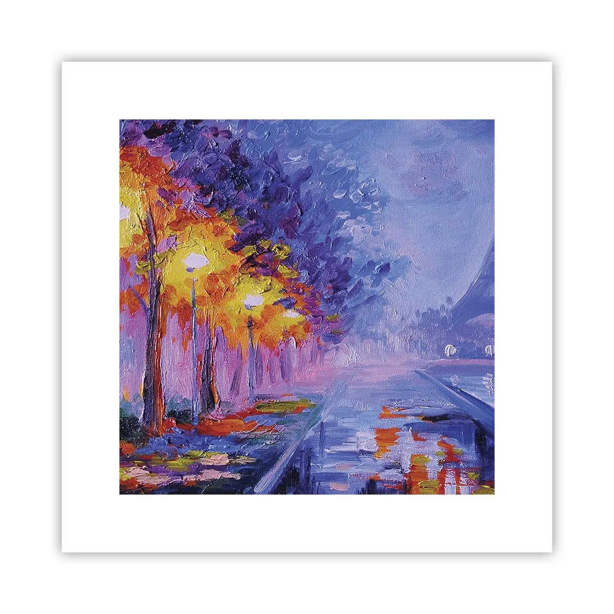 Poster - Een droomwandeling - 30x30 cm