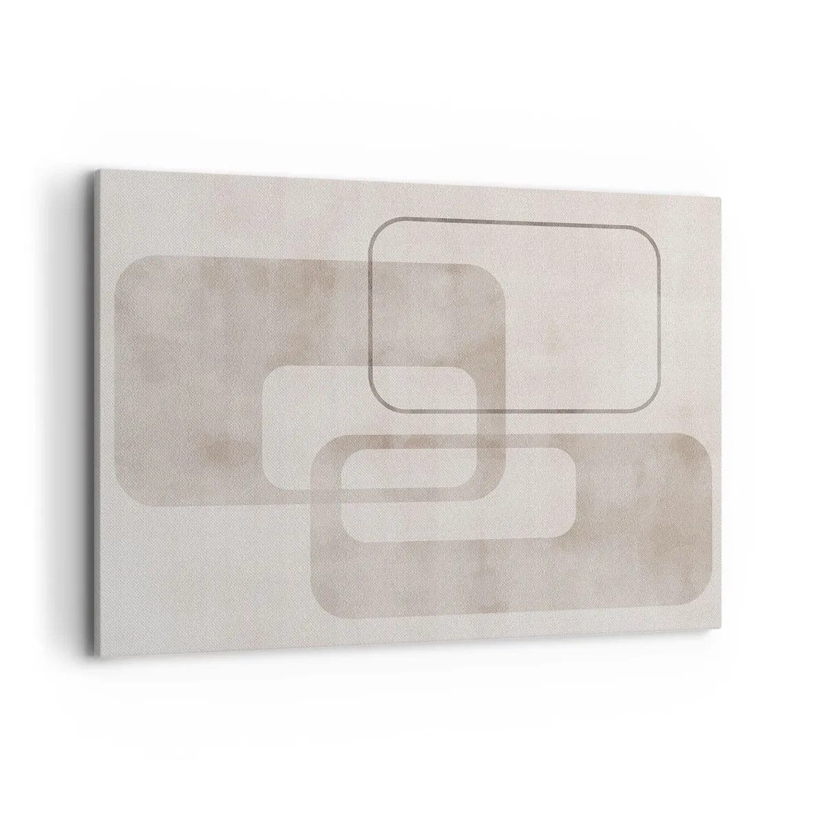 Schilderen op canvas - Geometrische voeg - 100x70 cm