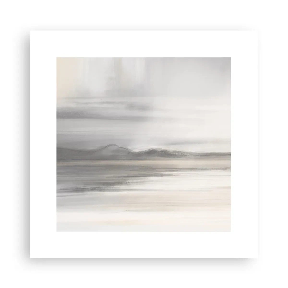 Poster - Afstand in reflectie - 30x30 cm