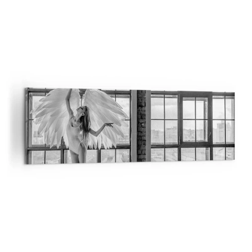 Schilderen op canvas - Stad der Engelen? - 160x50 cm