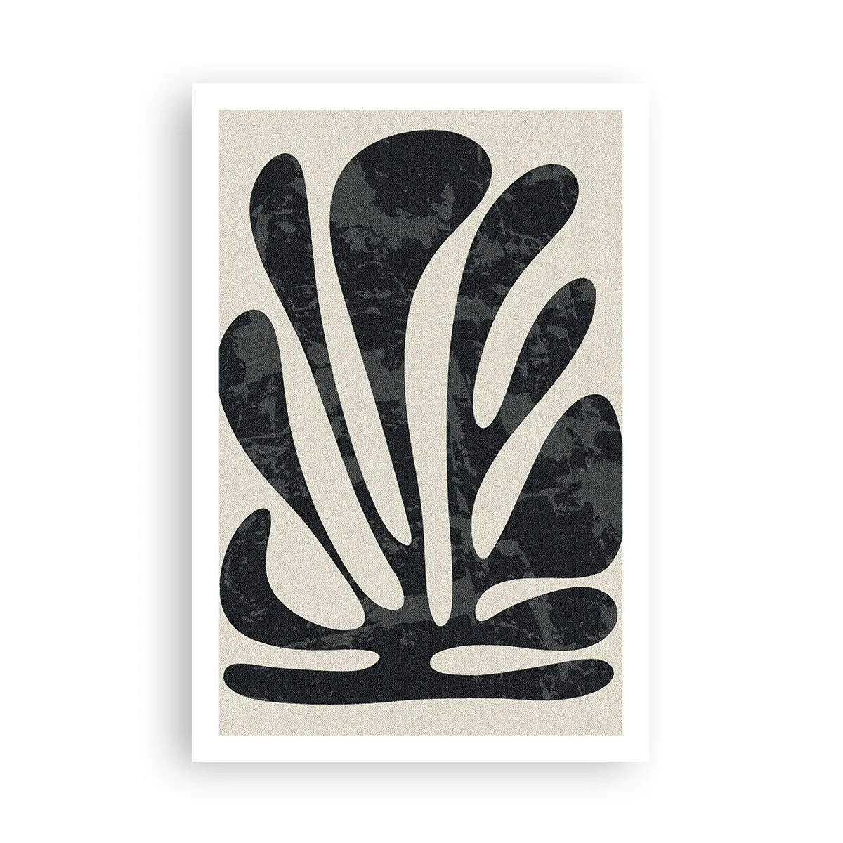 Poster - Meervingerige abstractie - 61x91 cm