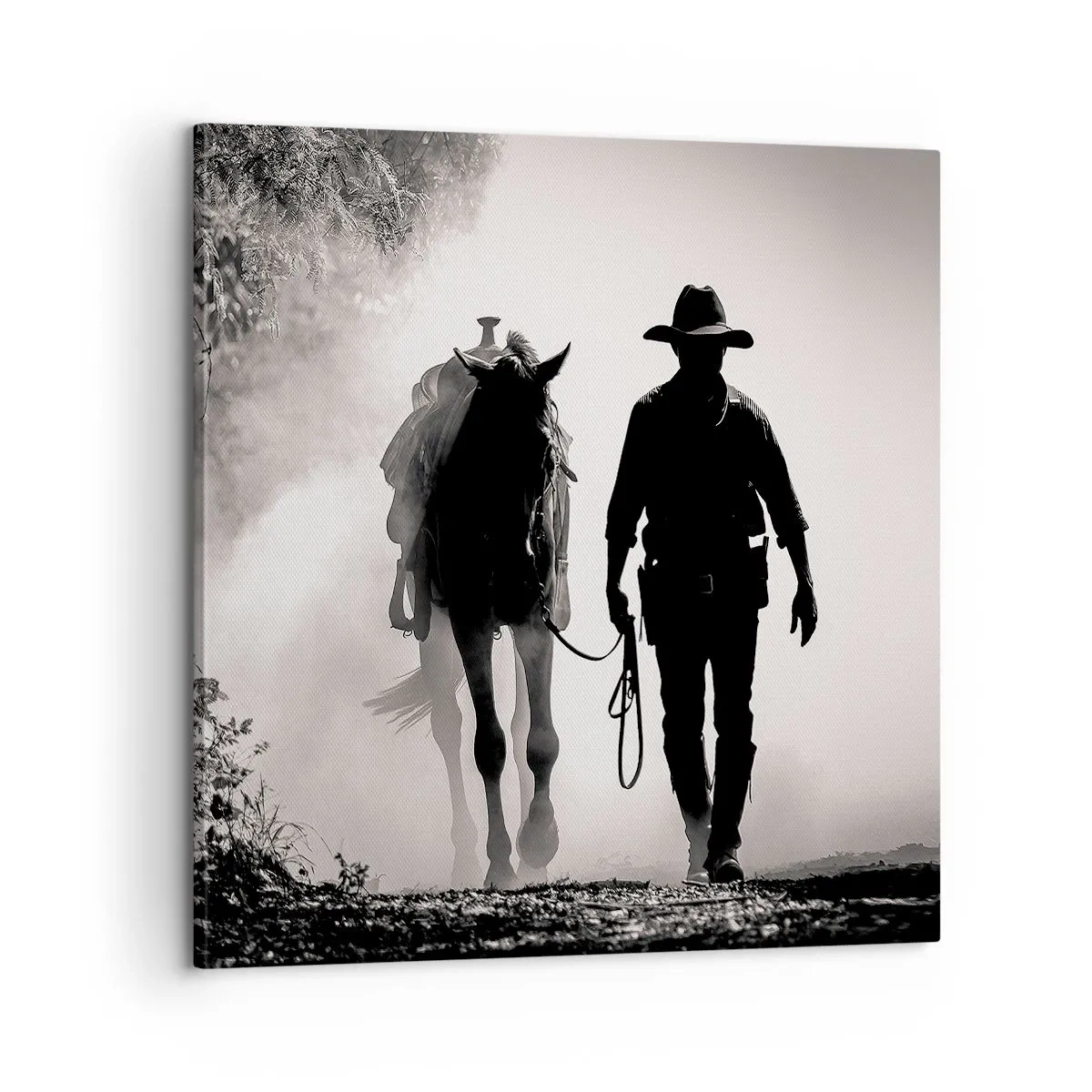 Schilderen op canvas - Texas ochtend - 60x60 cm