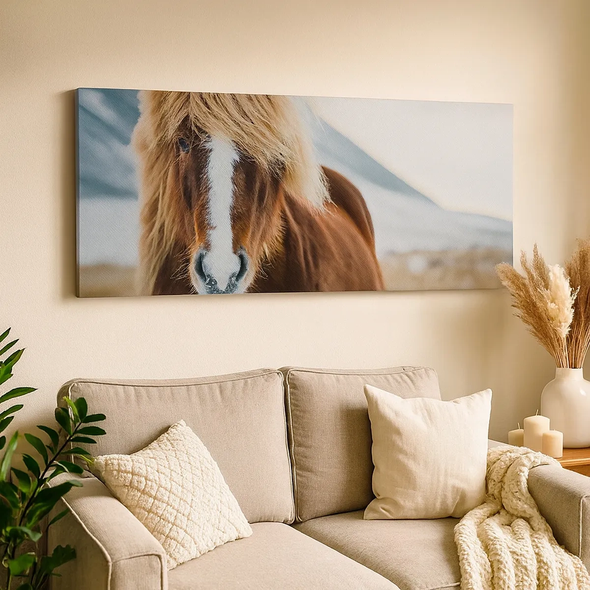 Schilderen op canvas - Voel jij je vrij? - 30x30 cm