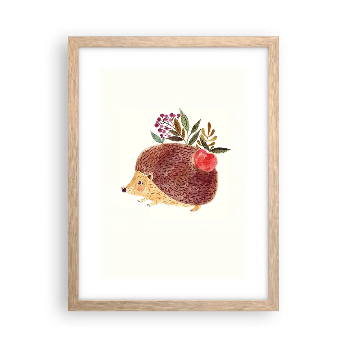 Een poster in een licht eiken lijst - En je vindt mij al leuk - 30x40 cm