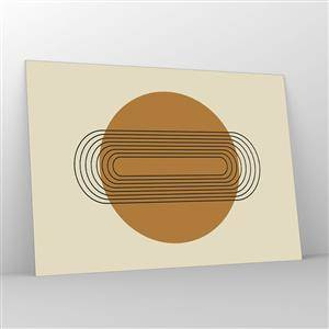 Schilderen op glas - Perfect plan - 100x70 cm