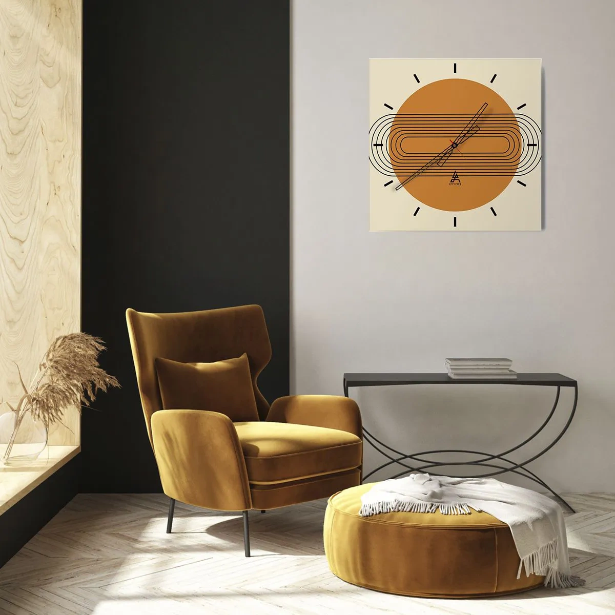 Wandklok - Klok - Perfect plan - 30x30 cm